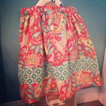 Riley Blake fabric skirt